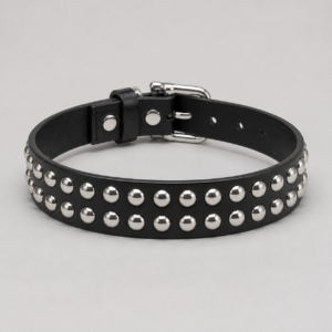 [TEST B2B] Skórzany choker Night Studs